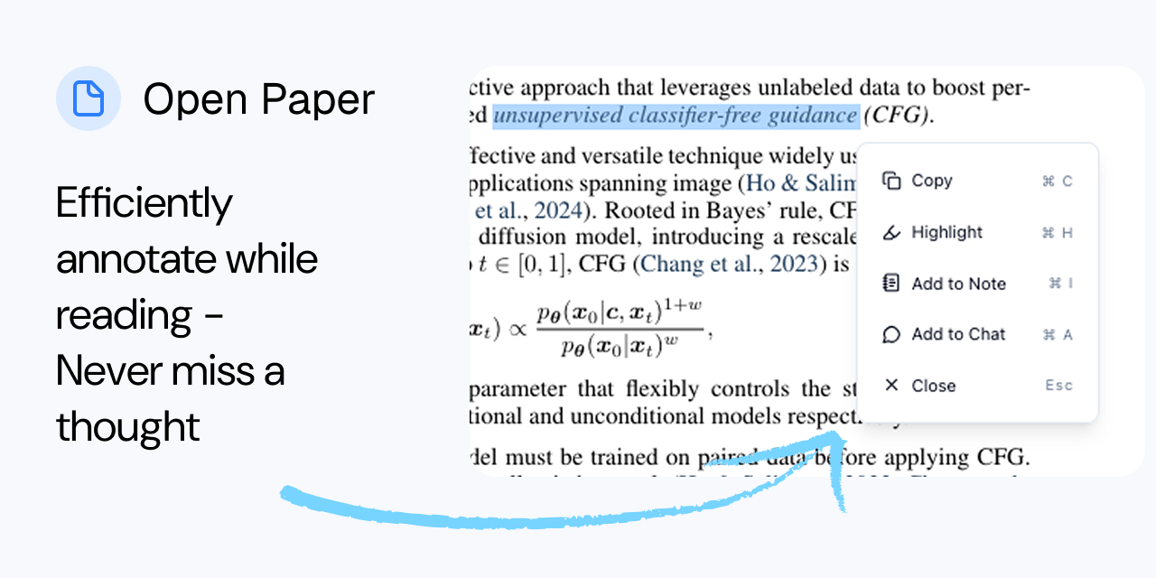 Inline annotations and highlighting